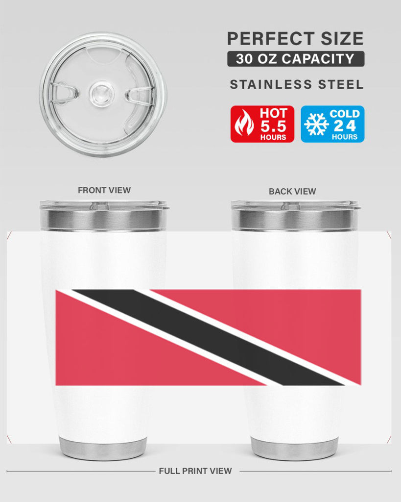 Trinidad and Tobago 19#- world flags- Tumbler