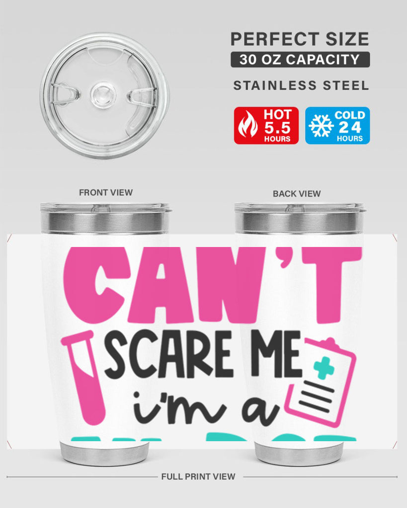 You Cant Scare Me Im A Nurse Style Style 3#- nurse- tumbler
