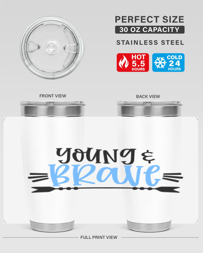 Young Brave Style 11#- baby- tumbler