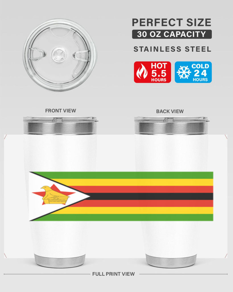 Zimbabwe 1#- world flags- Tumbler