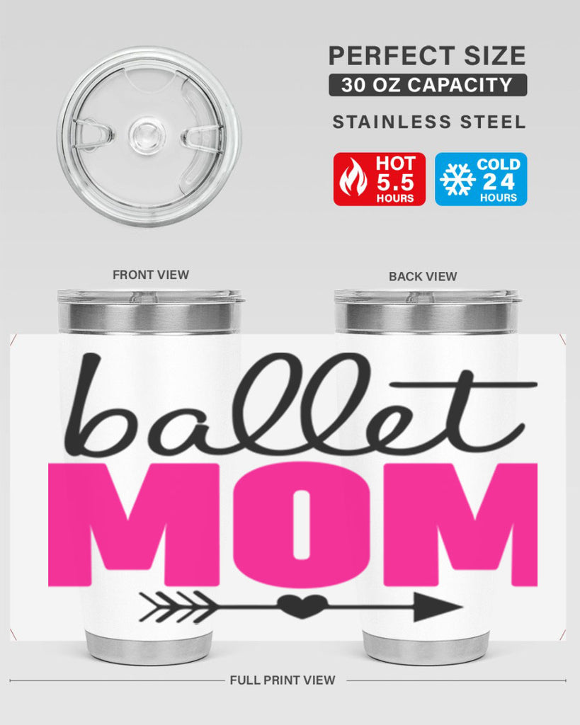 ballet mom 11#- ballet- Tumbler