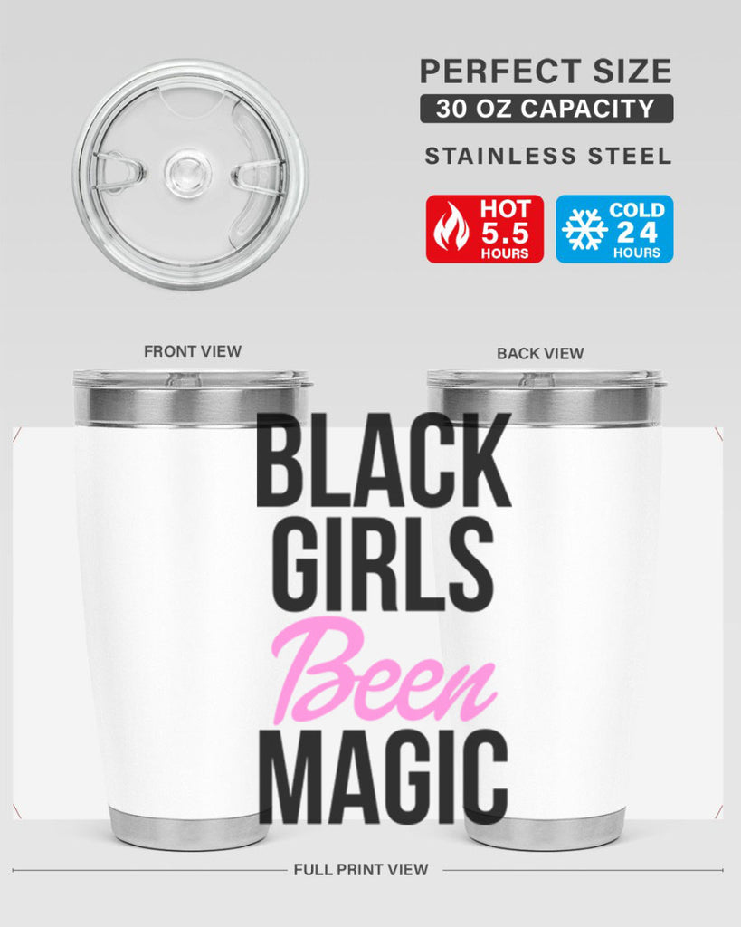 black girls been magic 244#- black words phrases- Cotton Tank