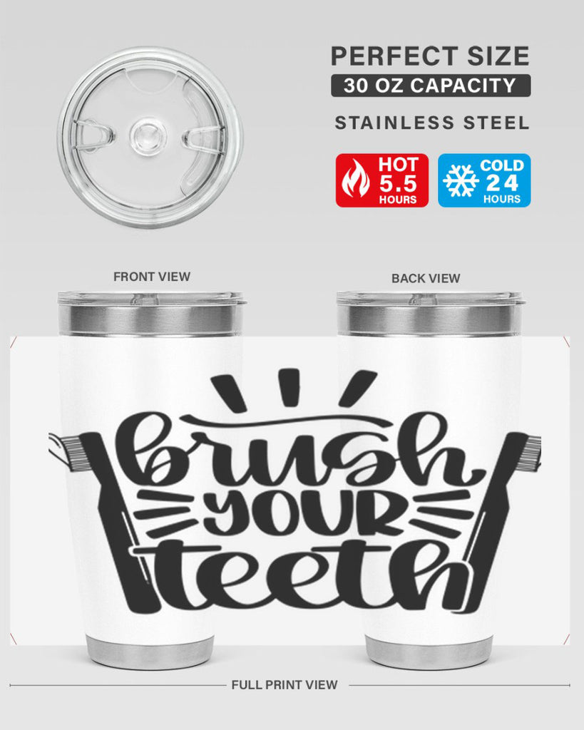 brush your teeth 44#- bathroom- Tumbler