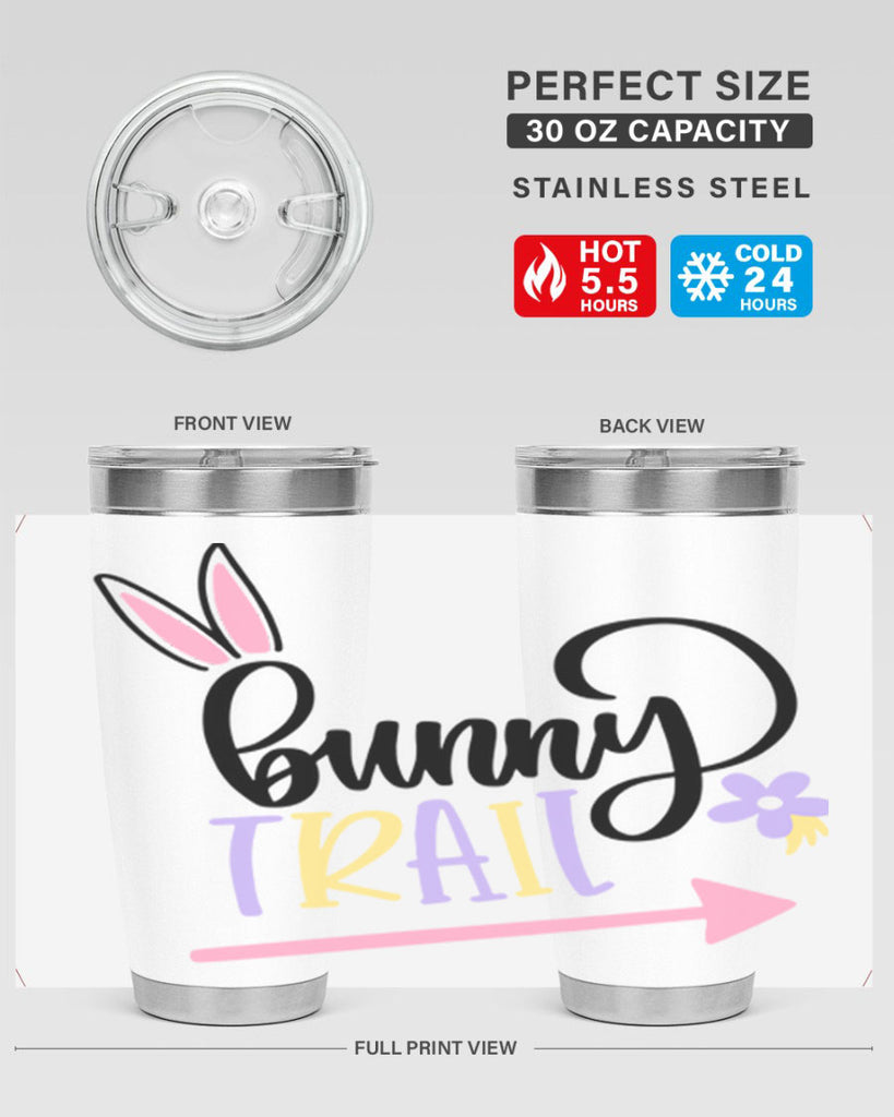 bunny trail 67#- easter- Tumbler