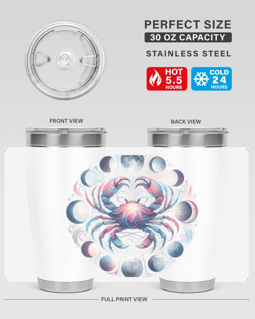 cancer 169#- zodiac- Tumbler
