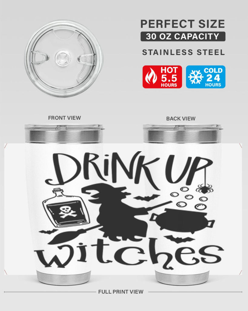 drink up witches 79#- halloween- Tumbler