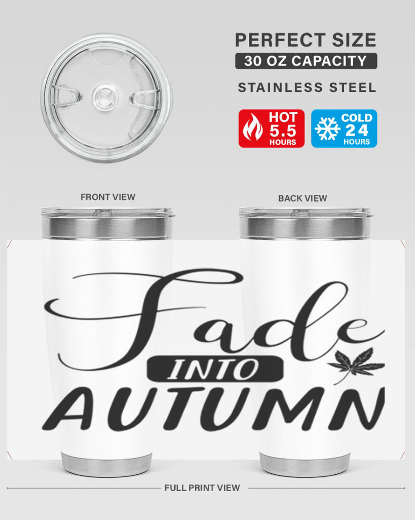 fade into autumn 80#- fall- Tumbler