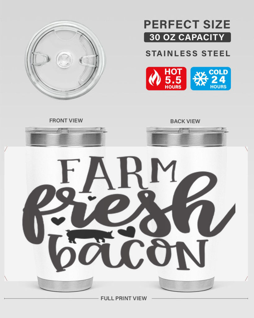 farm fresh bacon 106#- kitchen- Tumbler