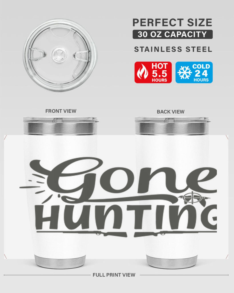 gone hunting 29#- hunting- Tumbler