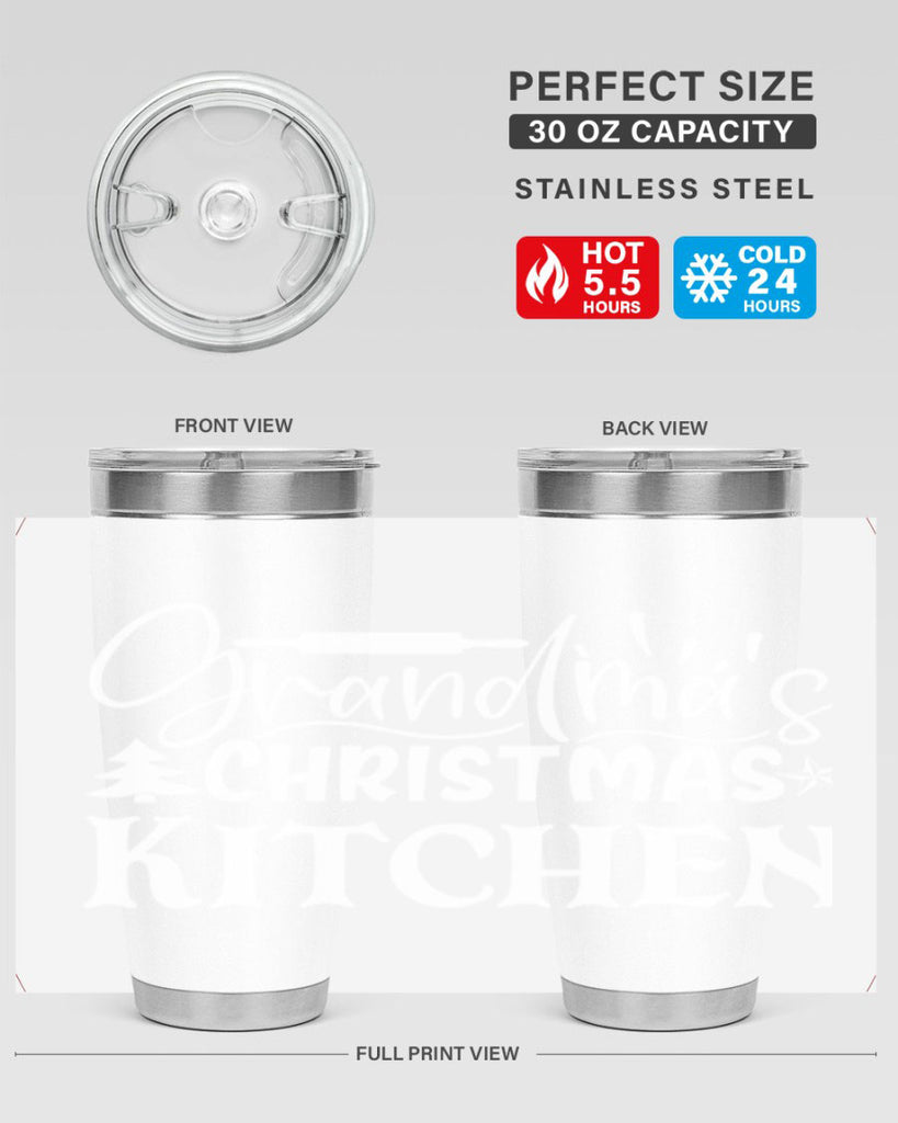 grandmas christmas kitchen 35#- kitchen- Tumbler