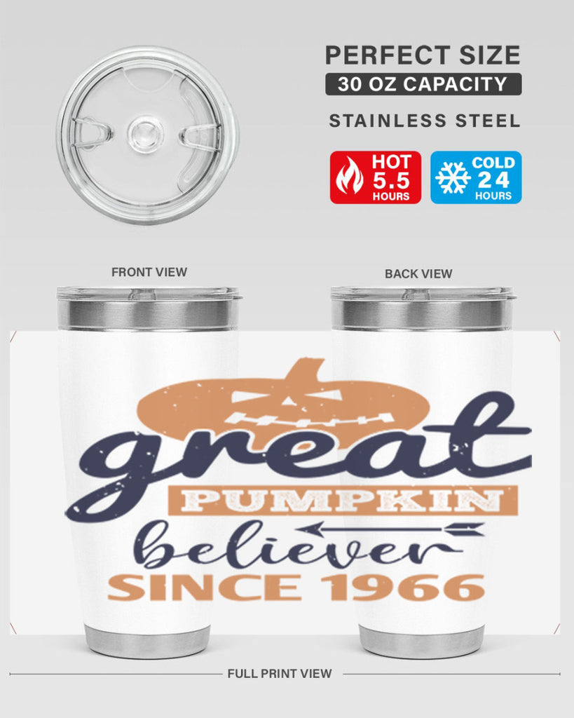 great pumpkin believer since 114#- halloween- Tumbler