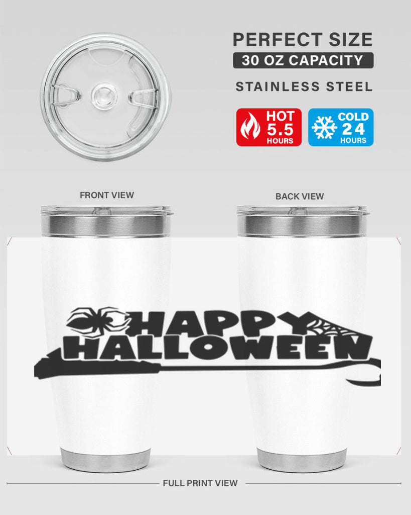 happy halloween 66#- halloween- Tumbler