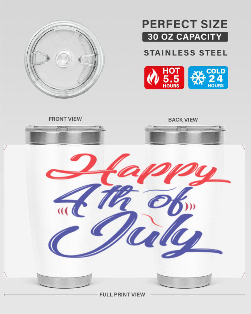 happy th july design Style 99#- Fourt Of July- Tumbler