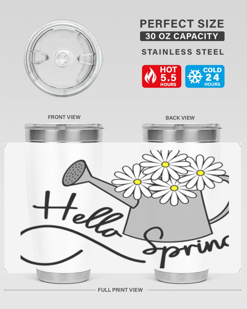 hello spring watering can208#- spring- Tumbler
