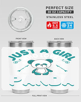 just a girl who loves panda 21#- Bears- Tumbler