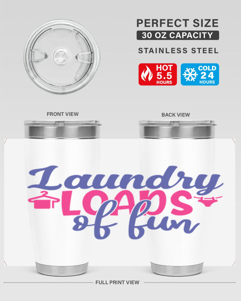 laundry loads of fun 8#- laundry- Tumbler