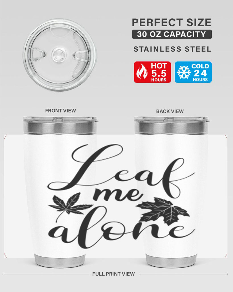 leaf me alone 387#- fall- Tumbler