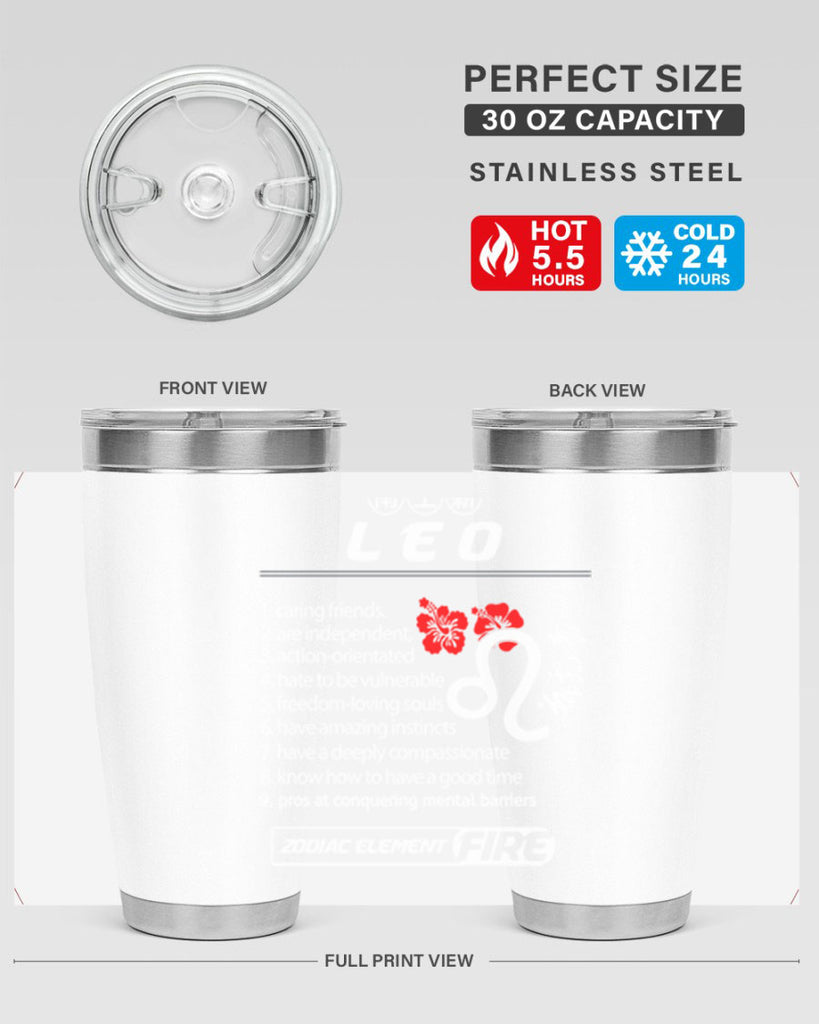 leo 307#- zodiac- Tumbler