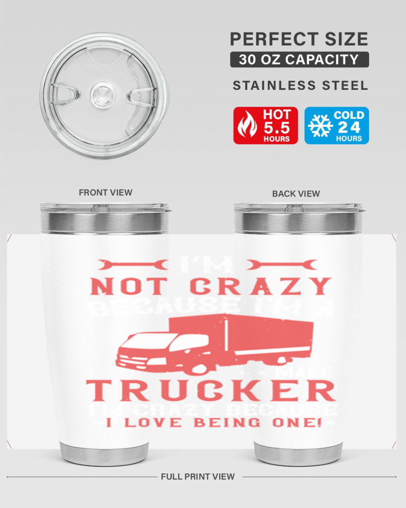 life is full of risks telling me Style 34#- truck driver- tumbler