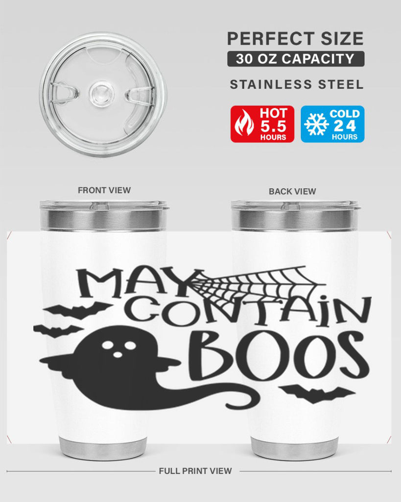 may contains boos 45#- halloween- Tumbler