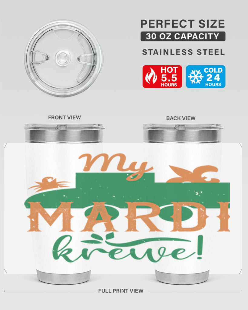 my mardi krewe 43#- mardi gras- Tumbler