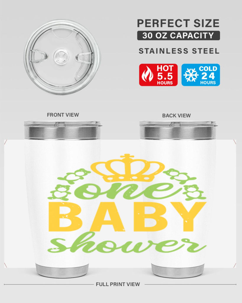 one baby shower Style 25#- baby shower- tumbler