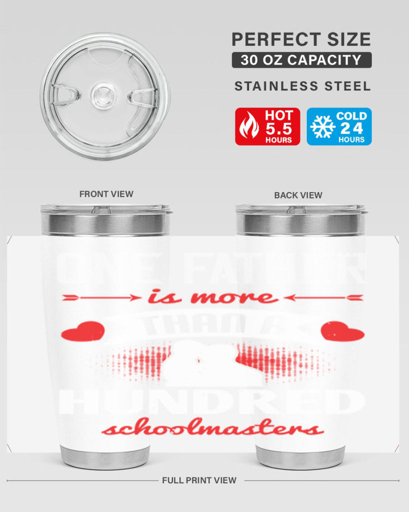 one father is more than 174#- fathers day- Tumbler