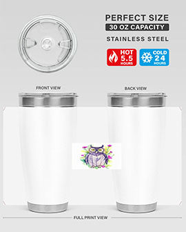 owl 23#- owl- Tumblers