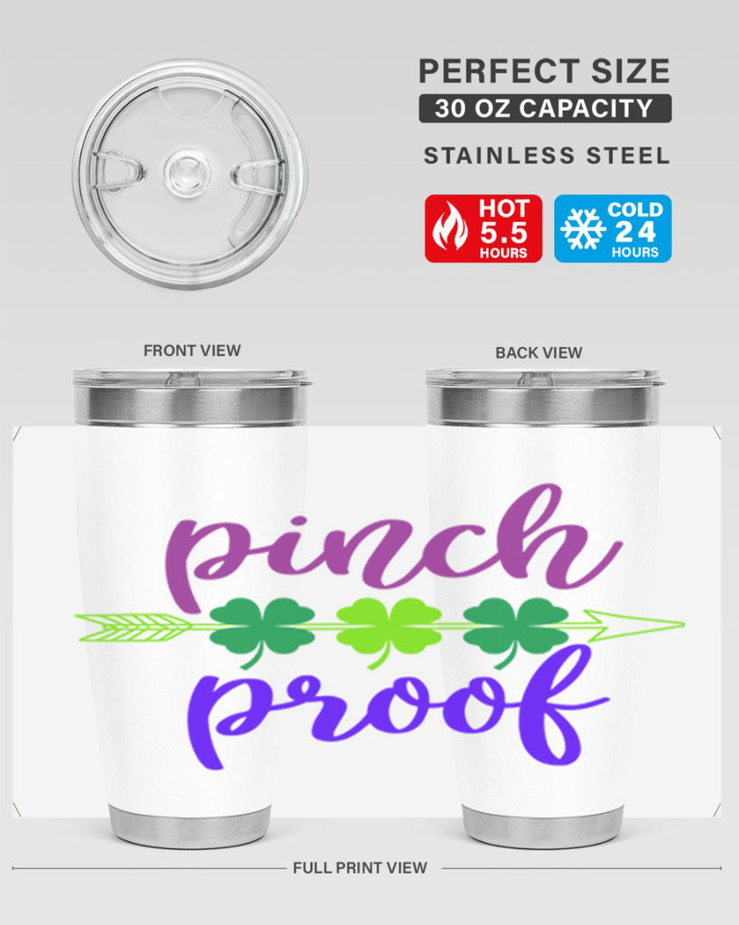 pinch proof 3#- mardi gras- Tumbler