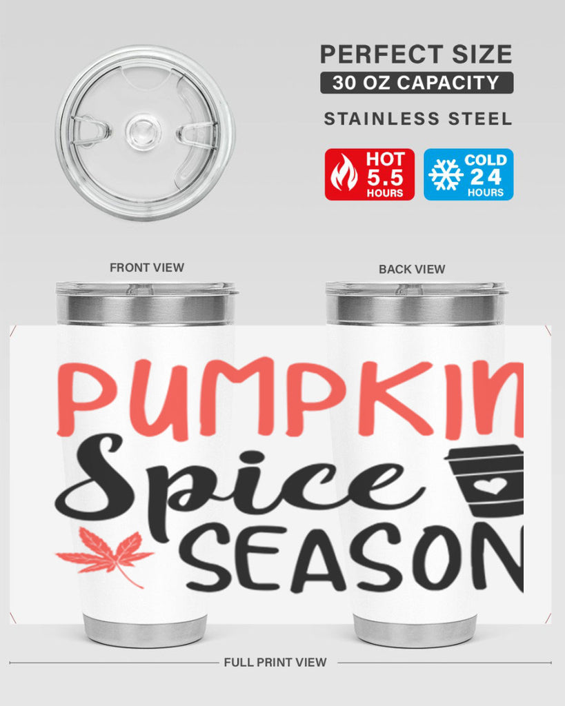 pumpkin spice Season 559#- fall- Tumbler