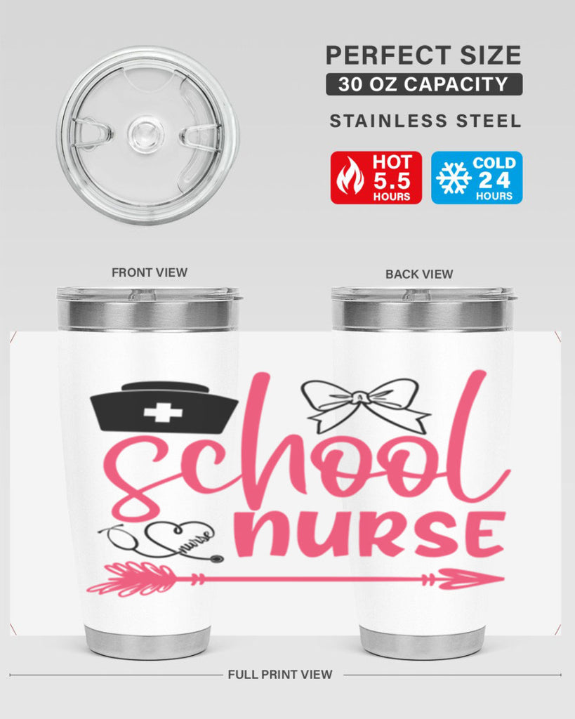 school nurse Style 354#- nurse- tumbler