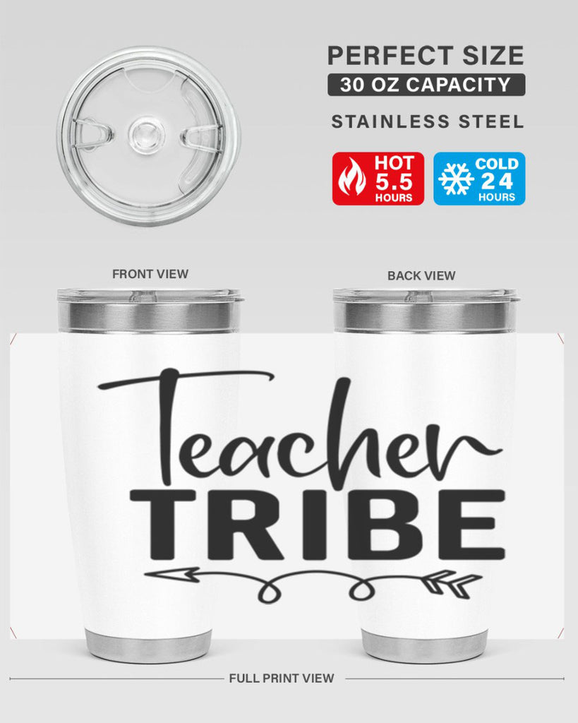 teacher tribe Style 137#- teacher- tumbler