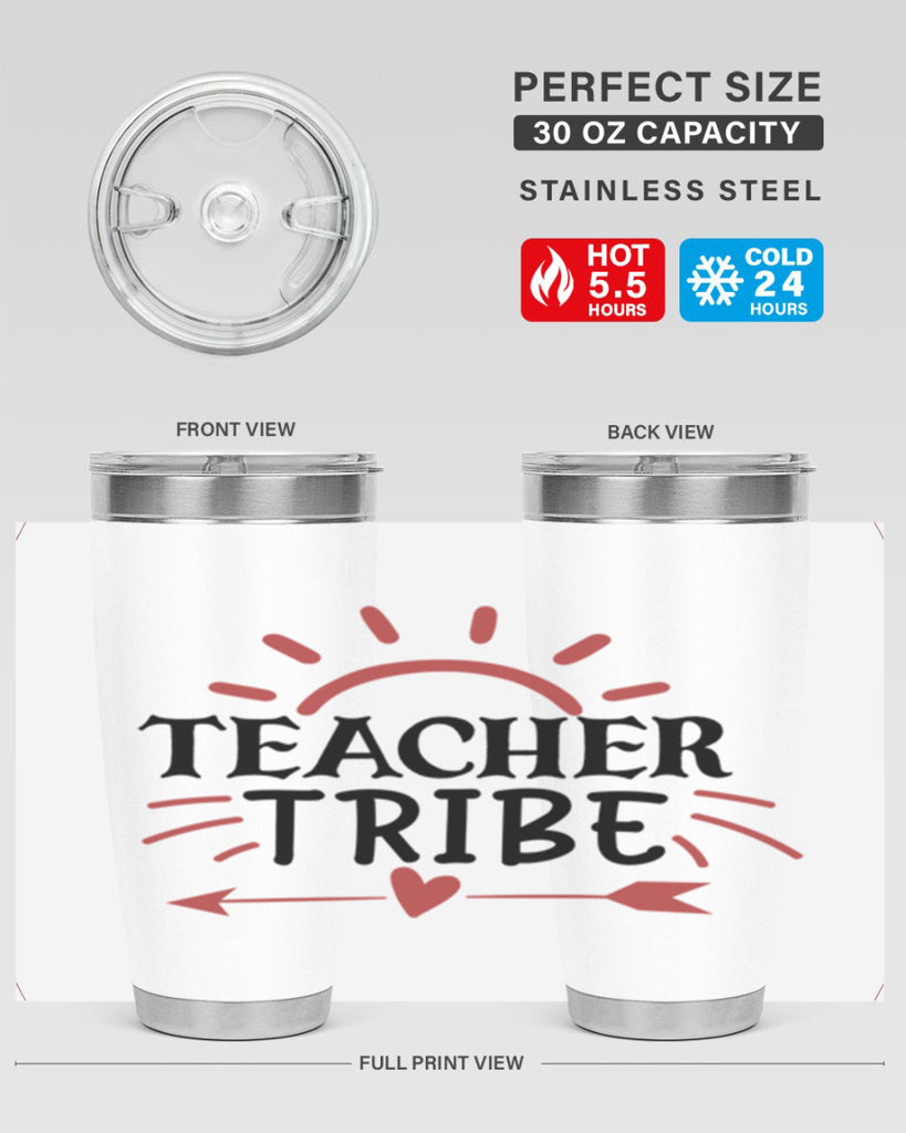 teacher tribe Style 138#- teacher- tumbler