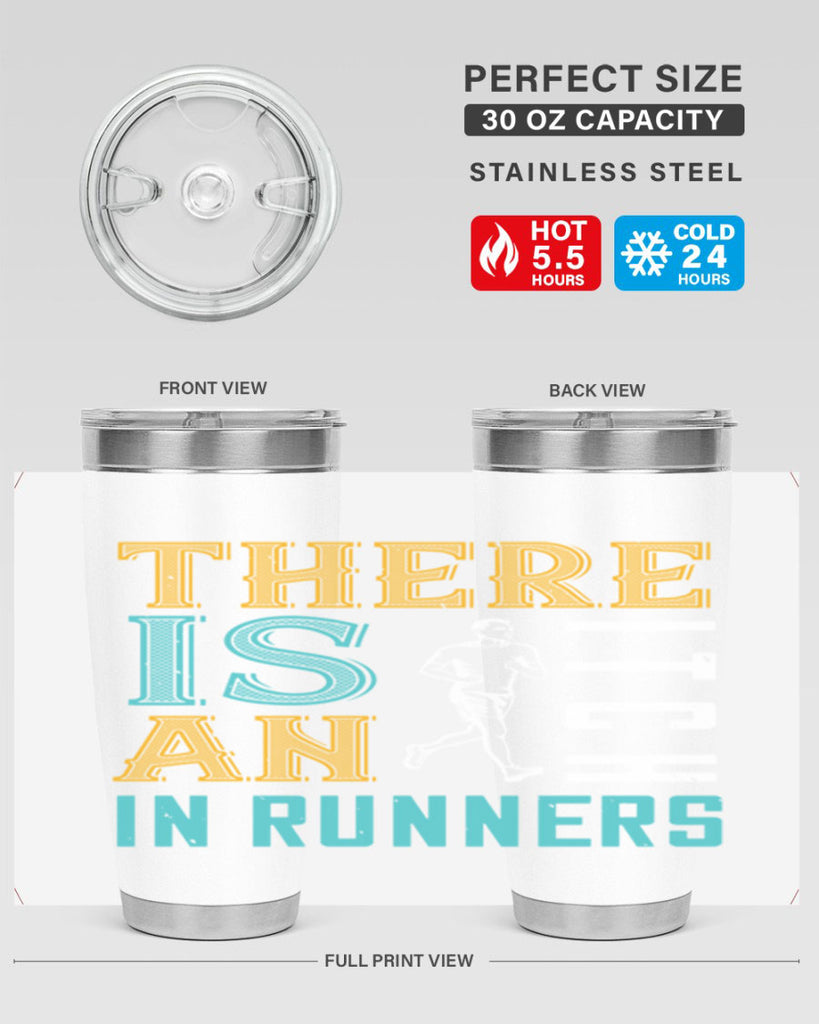 there is an itch in runners 9#- running- Tumbler