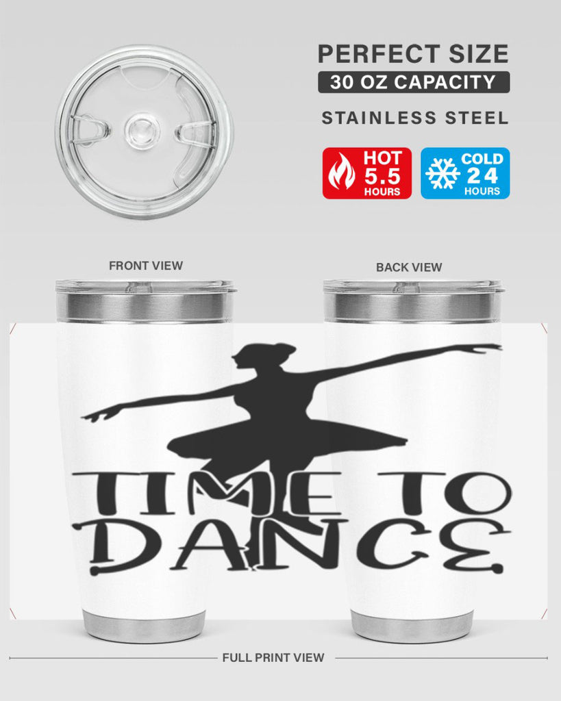 time to dance86#- ballet- Tumbler