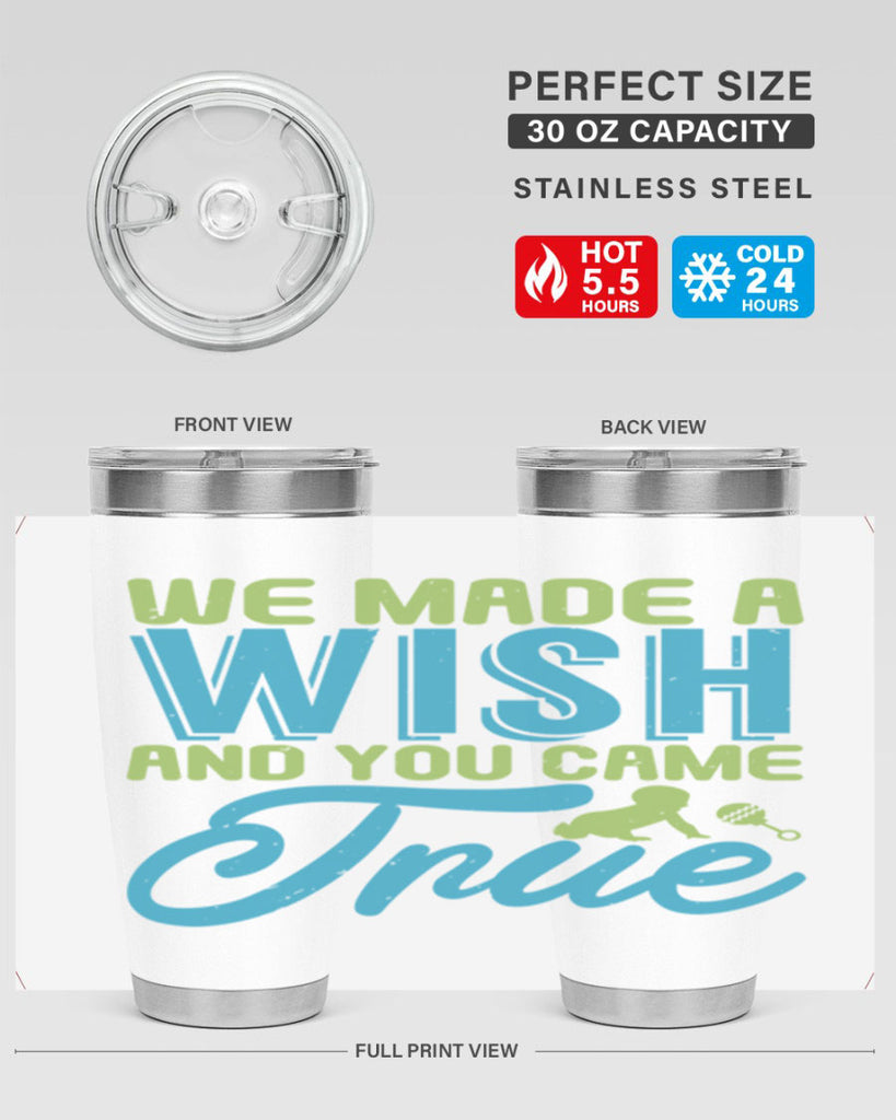 we made a wish and you can true Style 164#- baby- tumbler