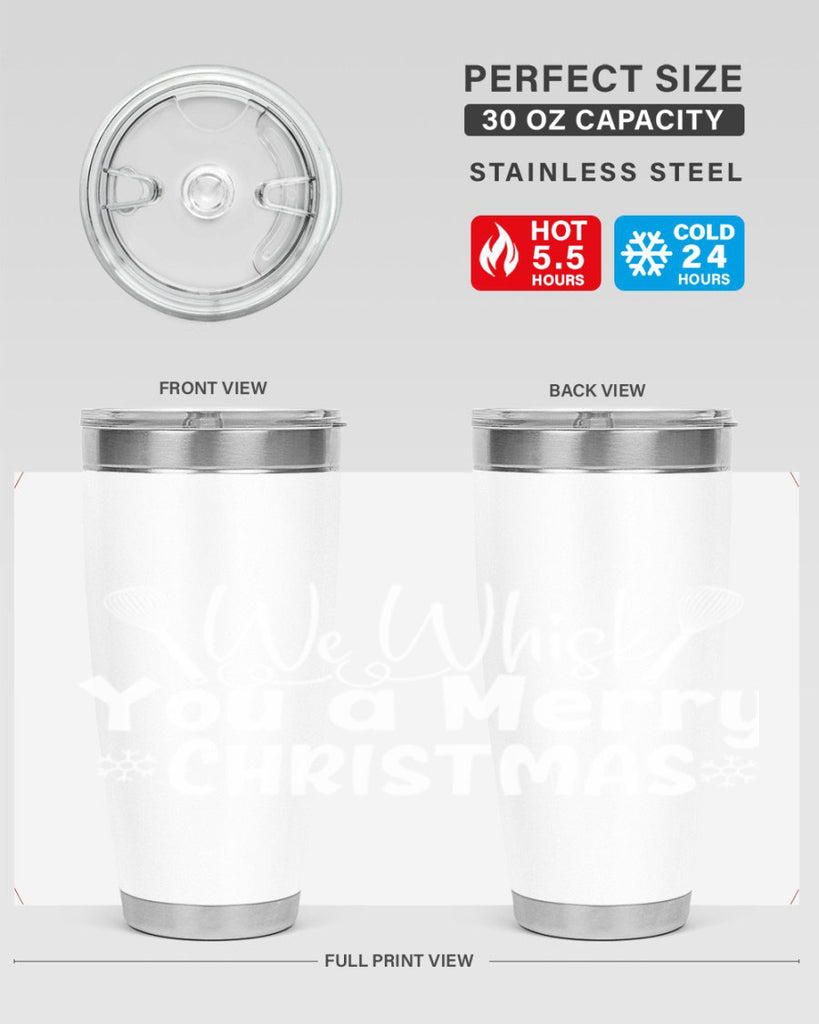 we whisk you a merry christmas 21#- kitchen- Tumbler