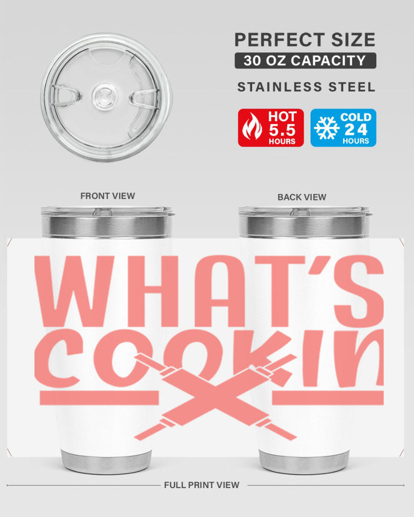 whats cookin 8#- kitchen- Tumbler