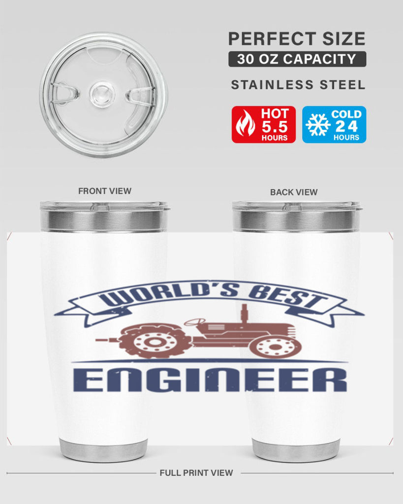 worlds best engineer Style 27#- engineer- tumbler
