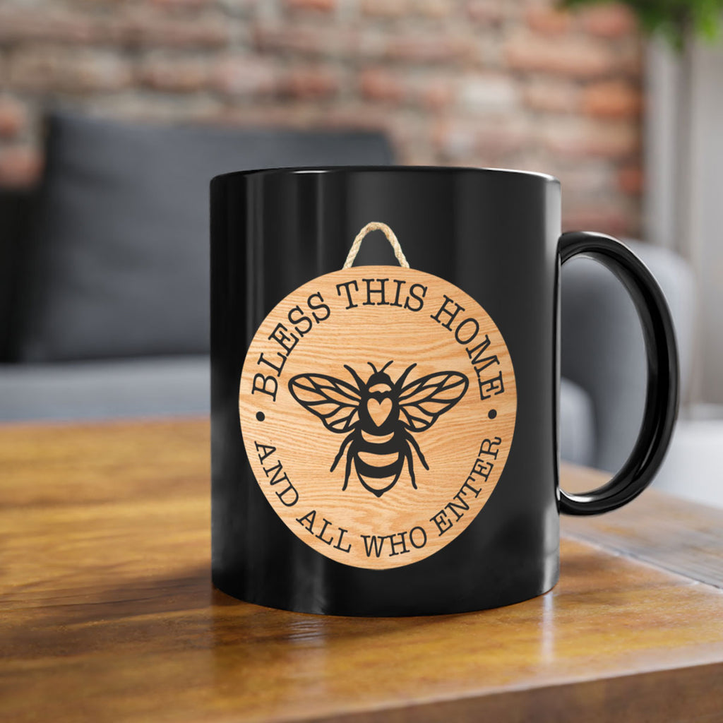 Bless this Home Bee Mockup58#- spring-Mug / Coffee Cup