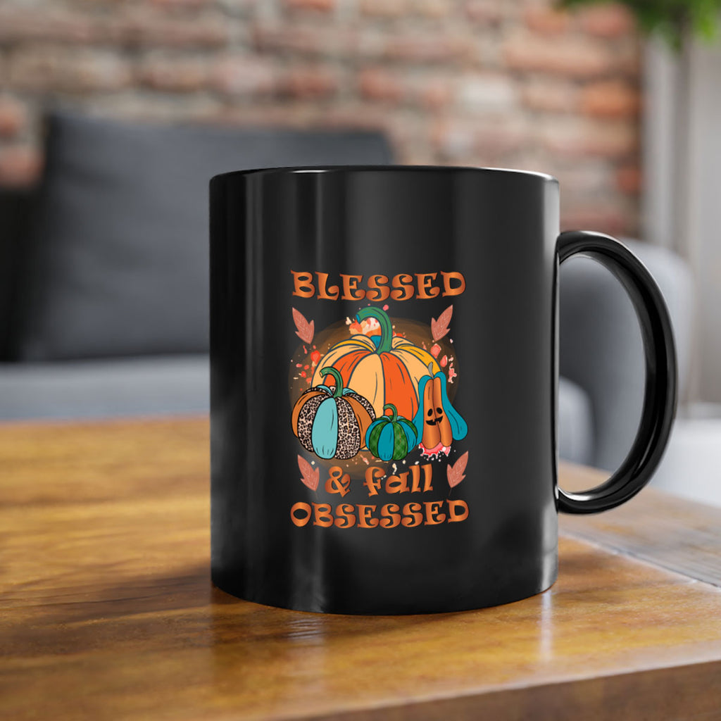 Blessed Fall Obsessed 49#- fall-Mug / Coffee Cup