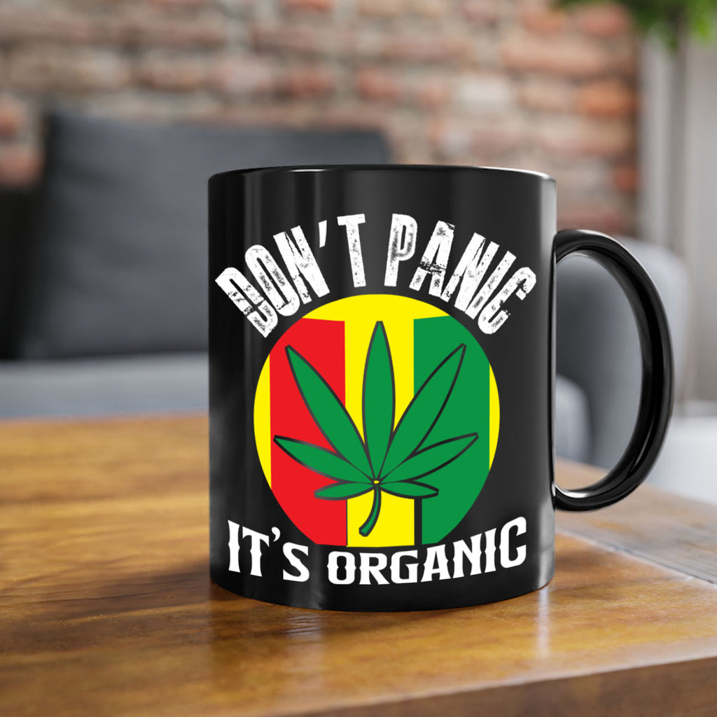 Dont panic its organic 70#- marijuana-Mug / Coffee Cup
