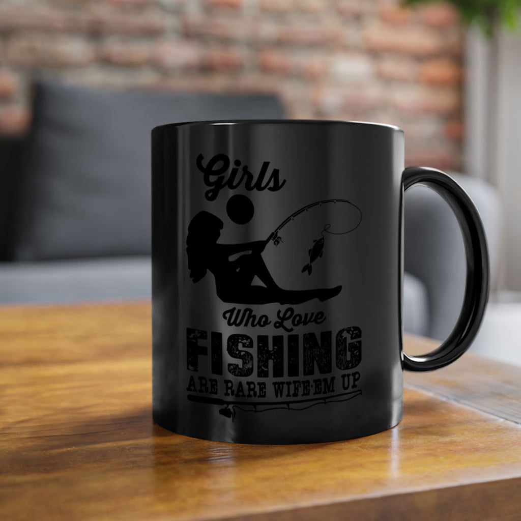 Fishing design 166#- mermaid-Mug / Coffee Cup