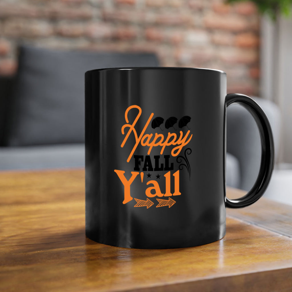 Happy Fall Yall 234#- fall-Mug / Coffee Cup