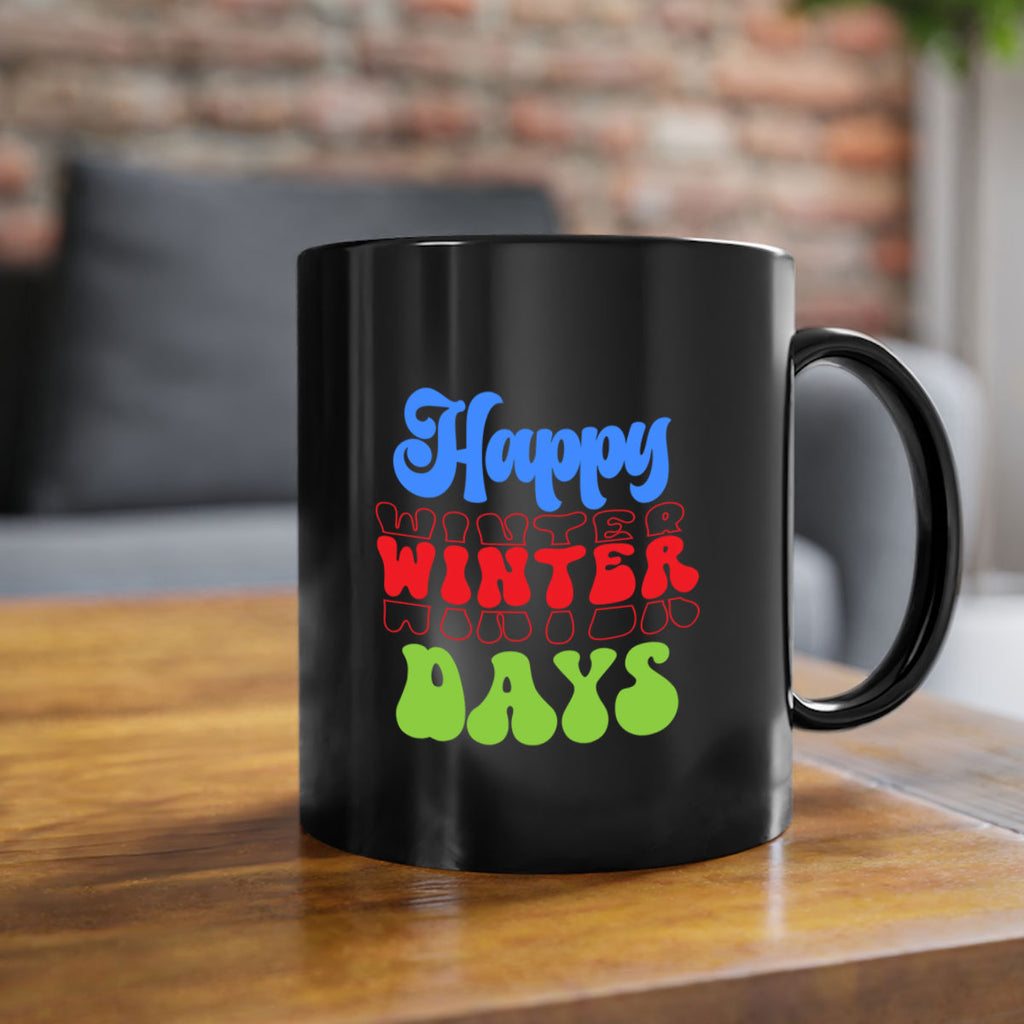 Happy winter days 130#- winter-Mug / Coffee Cup