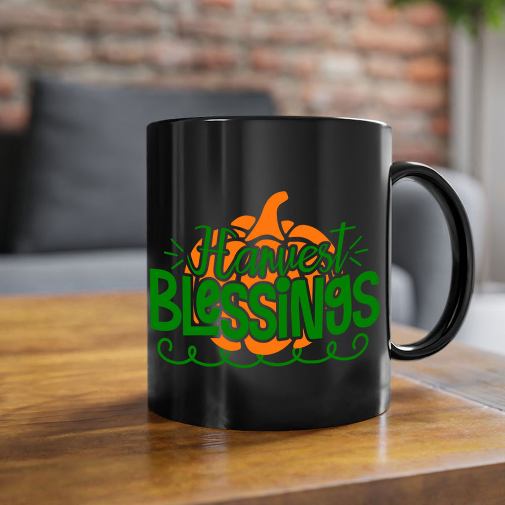 Harvest Blessings 265#- fall-Mug / Coffee Cup
