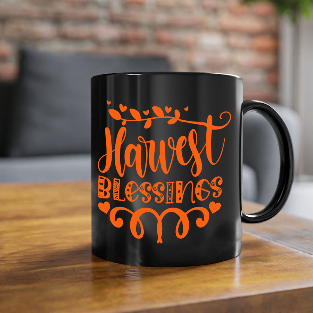 Harvest Blessings 266#- fall-Mug / Coffee Cup
