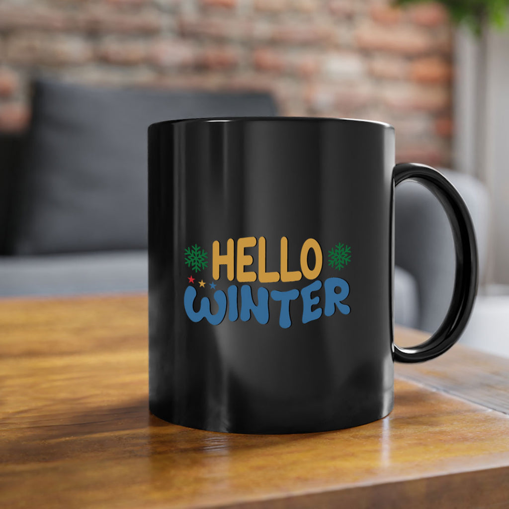 Hello Winter 181#- winter-Mug / Coffee Cup