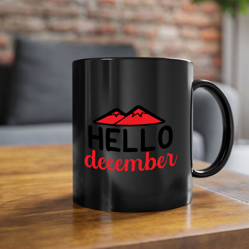 Hello december 160#- winter-Mug / Coffee Cup