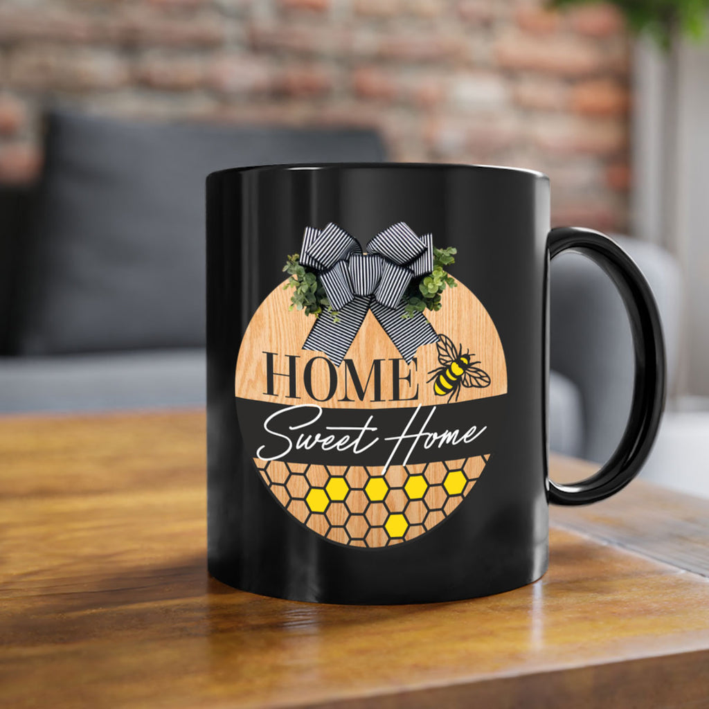 Home Sweet home bee and hive Mockup241#- spring-Mug / Coffee Cup